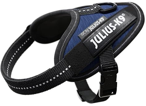 Julius-K9, IDC Powergeschirr, Größe: 3XS / Baby 1, Denim