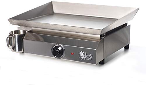 TONIO ELECTICA Elektrische Grillplatte, Edelstahl, Einheitsgröße