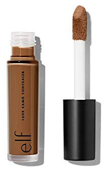 e.l.f. Correcteur de camouflage 16HR - Couverture complète et hautement pigmenté - Finition mate - Chocolat riche - 6 ml