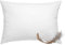 wometo Federkissen 100% Federn 30x50-330g Oeko-TEX Sofakissen Füllkissen Bezug Baumwolle weiß/Innenkissen/Kissenfüllung/kleine Kopfkissen