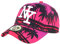 Berretto NY rosa e nero Palme Fashion Baseball Tropyk – Unisex Rosa taglia unica