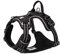 Truelove True Love Hundegeschirr, kein Ziehen, verstellbar, reflektierend, weiches Nylon, für kleine und große Haustiere, TLH56512 (S, Schwarz)
