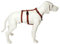 Feltmann No Exit ausbruchsicheres Hundegeschirr für Angsthund, Sicherheitsgeschirr für Pflegehunde, Panikgeschirr, Super Soft, Cognac, Bauchumfang 60-80 cm, 25 mm Bandbreite