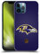 Head Case Designs Offizielle NFL Fussball Baltimore Ravens Logo Harte Rueckseiten Handyhülle Hülle Huelle kompatibel mit Apple iPhone 12 Pro Max