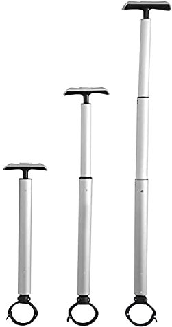 Gmjay Einstellbare Selbstbalancierende Scooter Hoverboard Lenkerverlängerung Kniestangengriff Armlehne für Scooter 6,5'' 8'' 10'' Teleskop-Design,Silver