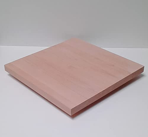 1 Massivholzplatte Buche 2cm stark. Holzplatte Bretter Leisten Sondermaße. (50x120cm)