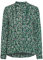ICHI Damen IHMARRAKECH AOP SH3 Bluse, 201183/MULTI Color Holly Green, M