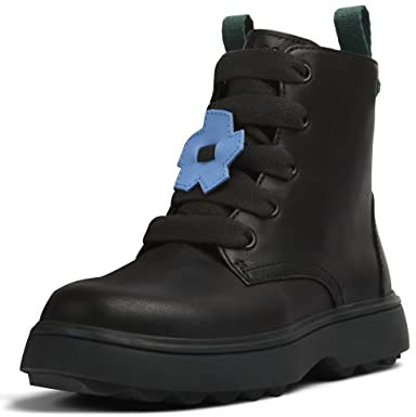 Camper Norte K900150, Lace Up Bootie Bambine e ragazze, Nero 012, 26 EU