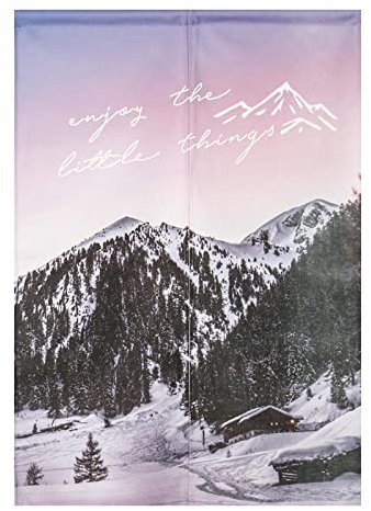 Rideaux et Tentures Draperies IntéRieurs Rideau De Porte Fenetre Cuisine EntréE Panneau Japonais Occultant Tissu Japonais Baixueshan 29.53 X 47.24 Pouces