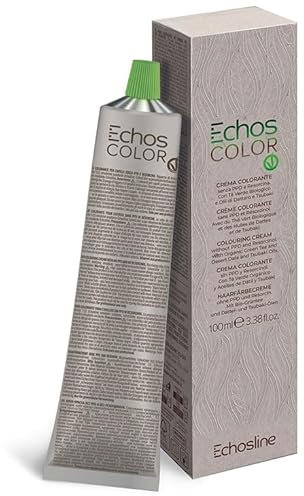 Crema colorante 11.12 senza ppd e resorcina. con the verde bio Echosline (Castano chiaro marrone viola)