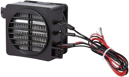 BuyWeek Elektrische PTC Heizung, 100 W 12 V Energieeinsparung PTC AutoVentilator Lufterhitzer, Konstante Temperatur Heizelement für Camping Wohnmobil Boot Autoheizung