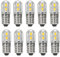ShuoHui Schraubsockel E10 5730 LED - Ersatz Beleuchtung warmweiß 3200K Sparlampe - 6V Lampe Birne (5)