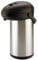 Acense Stainless Steel Airpot Hot Cold Water Tea Coffee Dispenser, Satin Finish (5 Litre)