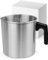 Candle Wax Melting Pot, BOYUJK Wax Melter for Candle Making, 1800ML High Volume Dripless Pouring Pitcher Candle Making Pot with Heat-Resistant Handle for Candle Making Crafts in Home Kitchen (1800 ml)