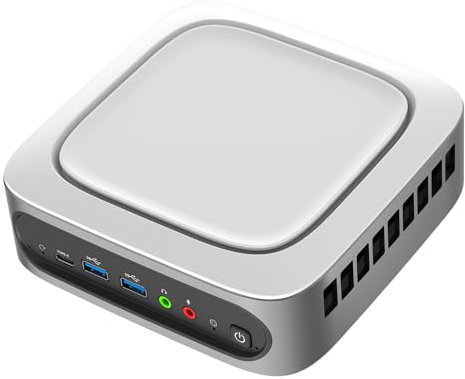 AWOW Mini PC, i9-11900H (8C/16T, bis zu 4,9 GHz), 32GB (2x16GB) SODIMM-RAM, 1TB NVMe PCIe 3.0 SSD, WiFi 6, BT 5.2, 4K Triple Display, Type-C, Dual 2.5G LAN