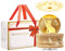 MJKOPEE Spieluhr Kristallkugel mit Licht, 3D Spieluhren 360°Drehbar Holzsockel,Musical Box für Kinder/Erwachsene/Mama/Muttertags/Geburtstag/Weihnachten Gedenkgeschenke (Katze)