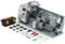 CREWORKS 750W Tornio per Metallo 210 x400 MM Tornio Metallo a Velocità Variabile 0-2500rpm con Mandrino a 3 Griffe e Display LCD per Filettatura, Tornitura, Foratura