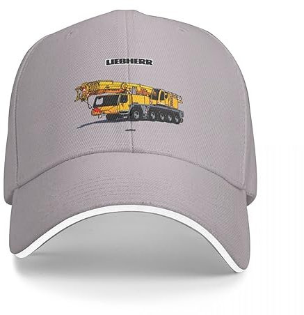 AIETPOIJ Basecap Liebherr Heavy Crane Cap Baseballmütze Fischerhut Damenhüte Herren Geschenk