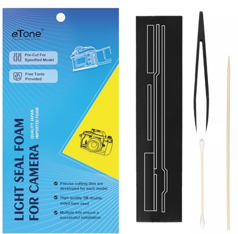 eTone Kits d'éponges en Mousse prédécoupées pour Appareil Photo Olympus OM-10 Flim
