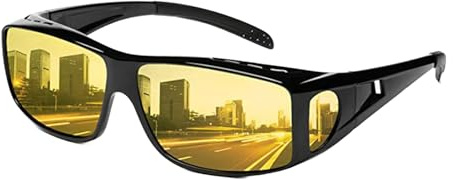 Elnwnnkc Sonnenschutz-Sonnenbrille aus Nylon für Enthusiasten, kompatibel mit bequemen Outdoor-Sonnenbrillen, Unisex, ergonomische Sonnenbrille