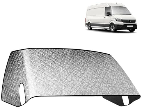 Windschutzscheibenabdeckung für VW Crafter 2018–2025, Maßgeschneiderte Frontscheibenabdeckung Auto, Sonnenschutz Schnee Eisschutz Wasserdicht, Scheibenabdeckung Auto für Ganzjahresschutz