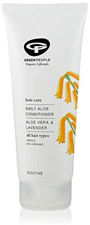 Green People - Täglicher Aloe Conditioner - Mit Aloe Vera, Sanft, für alle Haartypen geeignet - Silikon- & SLS-frei - Bio, Tierversuchsfrei & Vegan - 200ml