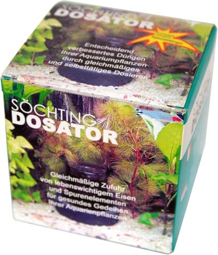 Söchting Dosator | dosificación precisa de fertilizantes para acuarios | Promueve el crecimiento saludable de las plantas y estabiliza la calidad del agua | Sencillo, eficaz y sin corriente