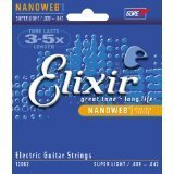 Elixir Nanoweb 12002 Lot de 2 cordes pour guitare électrique 09-42