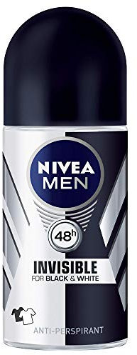 Nivea Deodorant Roll-On Invisible for Black & White Power, 50ml