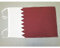 AZ FLAG - Drapeau Qatar - 45x30 cm - Pavillon Qatarien 100% Polyester Avec Deux Cordelettes - 20g