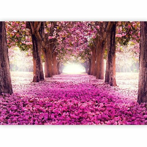 Fotomurale murando Carta da parati 300x210 TNT Murale alla moda Decorazione da Muro XXL Poster Gigante Design Carta per pareti fiori alberi c-A-0031-a-d