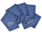 King of Flash 5 x Blue Superfine Microfiber Cleaning Cloths For Mobile Phones, Glasses, Tablets, TV, Sunglasses, Screens, Camera Lens Cleaners (5 Pack Cloth)