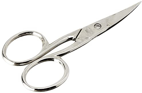 C.K Classic C8061 Curved Blades Nail Scissor, Nickel