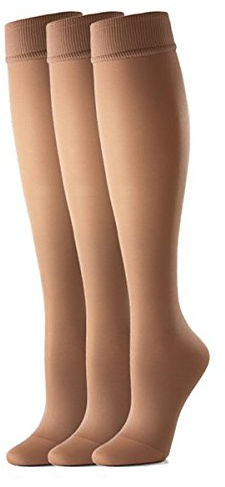 Activa Stocking Liners 3 Pack 10 mmHg Sand Medium