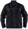 TMG® Arbeitsjacke Herren mit reflektierenden Streifen | strapazierfähig & atmungsaktiv | multifunktional | schwarz 2XL