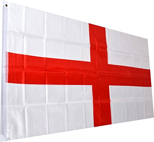N.N. England Fahne englische National Flagge St. George Cross Flag 150 x 90 cm mit Schlaufe und Öse
