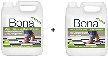 Bona spray mop refill canister, 2 x 4 litres, tile and laminate cleaner, WM740219025