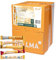 Hellma Rohrzucker-Sticks 500 Stk. je 4 g brauner Zucker - 2 kg Vorrats-Box - Zuckertütchen einzeln, für Kaffee, Tee
