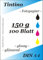 100 Blatt Fotopapier DIN A4, 150g/qm high -glossy hoch-glaenzend -sofort trocken -wasserfest-hochweiß-sehr hohe Farbbrillianz, fuer InkJet Drucker Tintenstrahldrucker