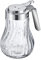 Westmark Distributeur de Crème/Miel, Capacité : 250 ml, Verre/Acier Inoxydable, Berlin, Transparent/Argent, 65302260