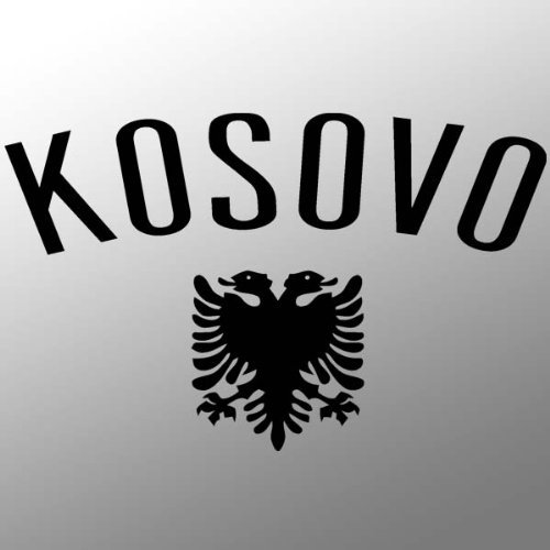 Aufkleber/Sticker - Kosovo Albanien Adler Uck Albaner Wappen 20x12cm #A020