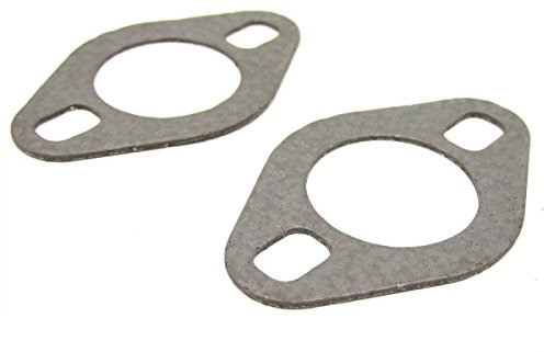 2x Auspuff Krümmer Dichtung - Passend für Yamaha Aerox, MBK Nitro, Morini TGB Bullet, Katana, Streetmagic, Pegasus R50X & viele weitere 50ccm Modelle - Hitzebeständig & langlebig