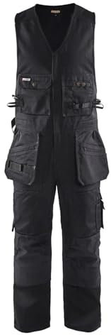 Blakläder Arbeitshose Kombihose Hose Multifunktion 2650, Farbe:schwarz;Größe:56