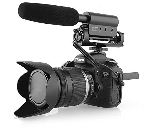 TAKSTAR SGC-598 Photography Interview Shotgun MIC Microphone for Nikon Canon DSLR Camera (Need 3.5mm Interface) Auxiliary