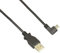 Startech.com Micro-USB Charge-and-Sync Cable M/M - Left-Angle Micro-USB - 30/24 AWG - 1 m (3 ft.)