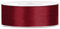 Satinband 25m x 25mm Dekoband Geschenkband (Bordeaux)