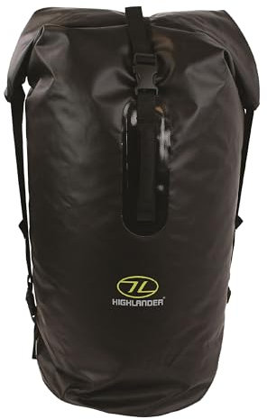 Highlander PVC Packsack Troon 70L schwarz