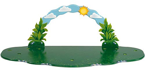 Hubrig-Volkskunst Wiese mit Himmelsbogen * 80 x 38 x 27 cm