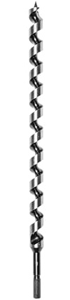 ENT 41067 Schlangenbohrer WS, Durchmesser (D) 22 mm, NL 390 mm, GL 460 mm, S 12 mm 6-kant