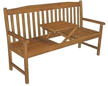SEDEX Colombo Gartenbank Parkbank Bank Balkon Terrasse 3-Sitzer Eukalyptus